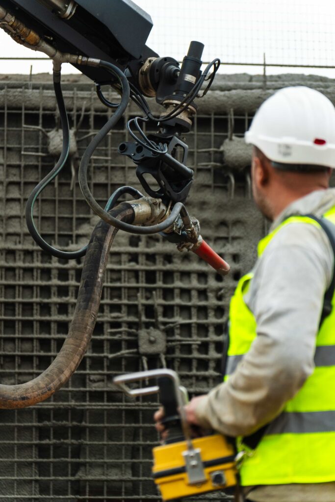 Shotcrete at the Service of Construction.